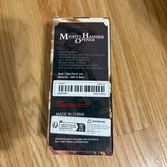 Mighty Thor’s Hammer Bottle Opener Beer NEW Super Hero - Picture 3 of 6